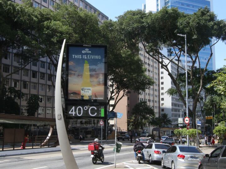 Fim do inverno traz temperaturas de até 40ºC