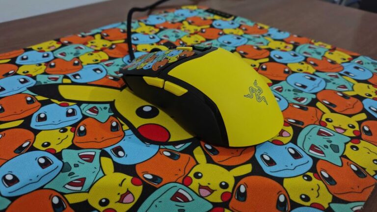 Mouse e mousepad Razer Pokémon: desempenho e estilo para gamers