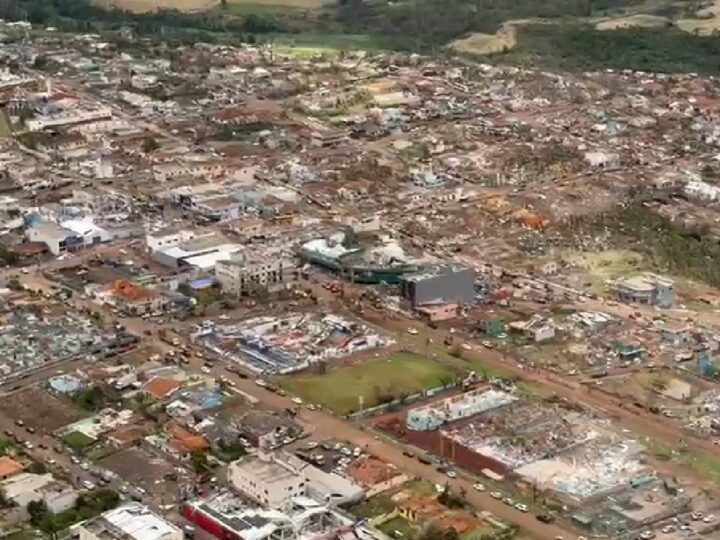 Número de mortos após tornado no Paraná sobe para seis