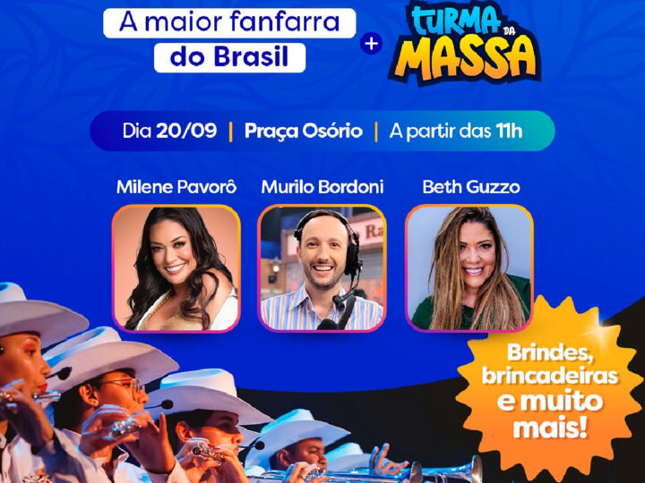 Curitiba recebe a Primavera da Massa com Turma da Massa