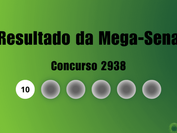 Premiação da Mega-Sena 2938: confira os números e ganhadores