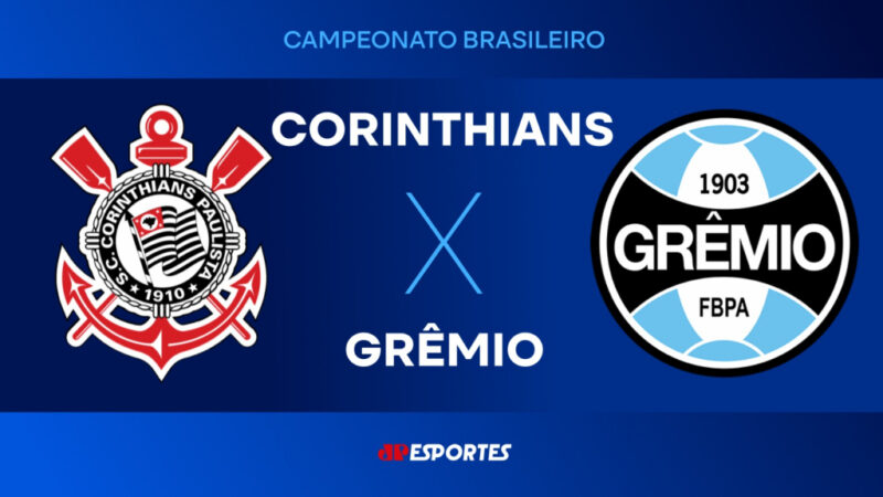 Transmissão ao vivo do jogo Corinthians e Grêmio