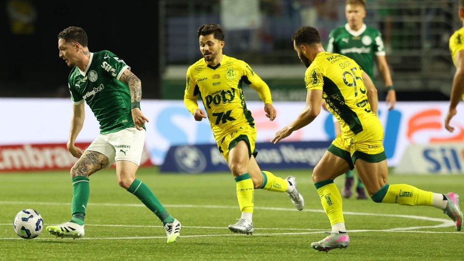 Mirassol enfrenta Palmeiras no Campeonato Brasileiro hoje, 9 de novembro