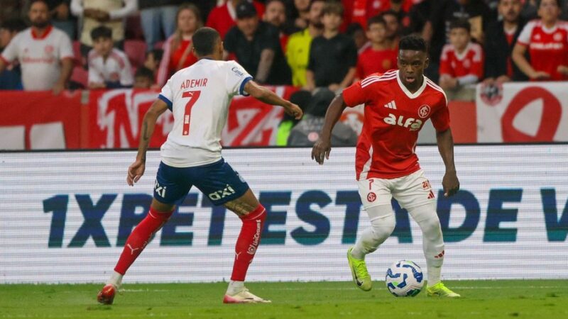 Empate do Internacional com o Bahia após abrir 2 a 0
