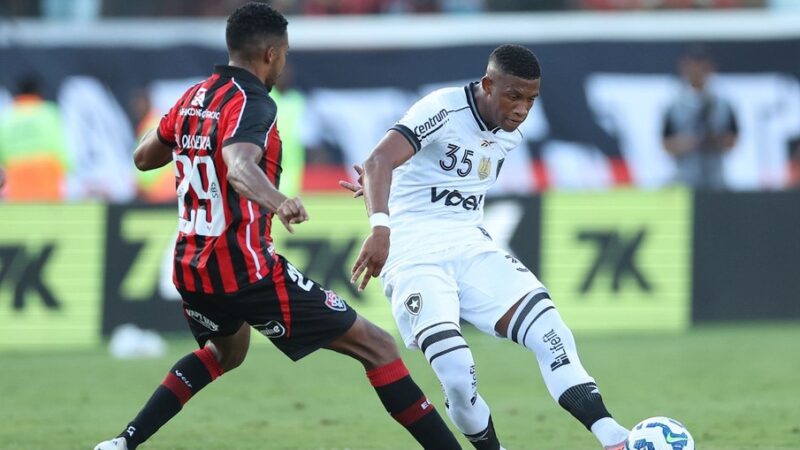 Vitória e Botafogo empatam em jogo decisivo da Série A