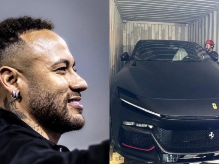 Neymar Acelera Forte e Adiciona Ferrari de R$ 7,5 Milhões à Sua Coleção de Supercarros