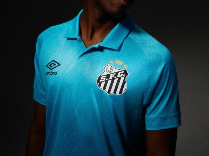 Santos e Umbro Revivem Azul Icônico em Homenagem a Neymar: ‘Eu Vou… Eu Volto!’