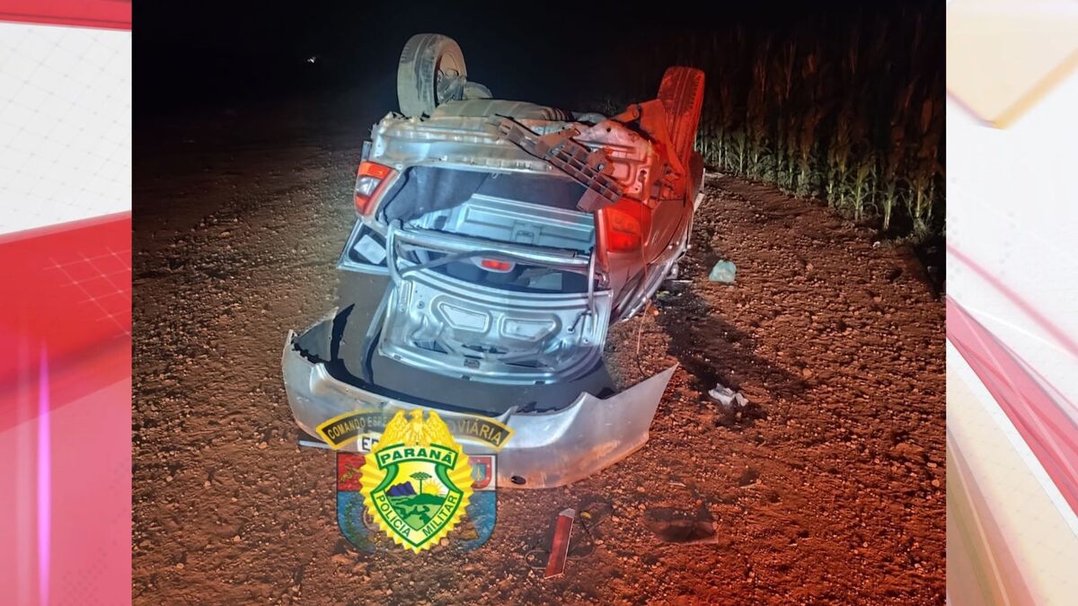 Tragédia na PR-170: Jovem Luta pela Vida Após Capotamento