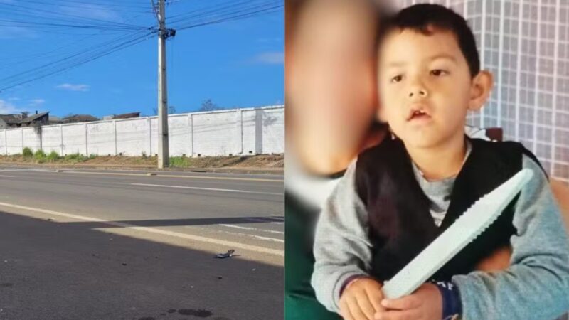 Menino de cinco anos morre e mãe fica ferida ao serem atropelados enquanto atravessavam avenida no Paraná