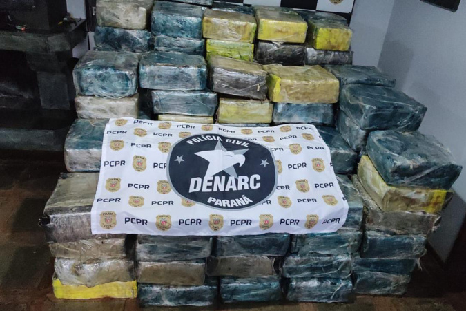 PCPR Desmantela Esquema de Tráfico e Apreende Toneladas de Maconha em Lindoeste