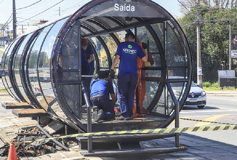 Atenção, passageiros: Seis estações-tubo de Curitiba fecham para revitalização