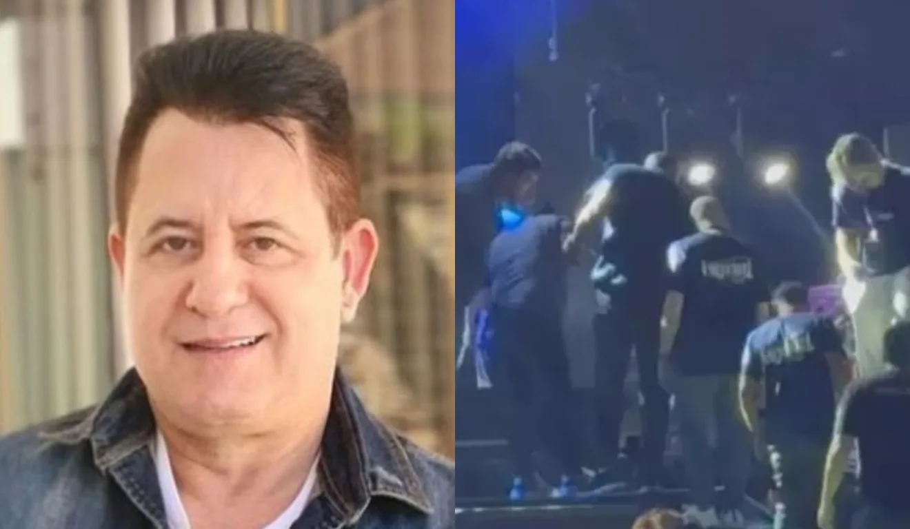 Susto no Show: Marrone Sofre Queda de Palco e é Hospitalizado