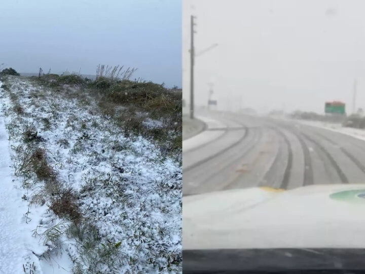 Cidades Catarinenses Amanhecem Brancas: Neve Fecha a Serra do Rio do Rastro