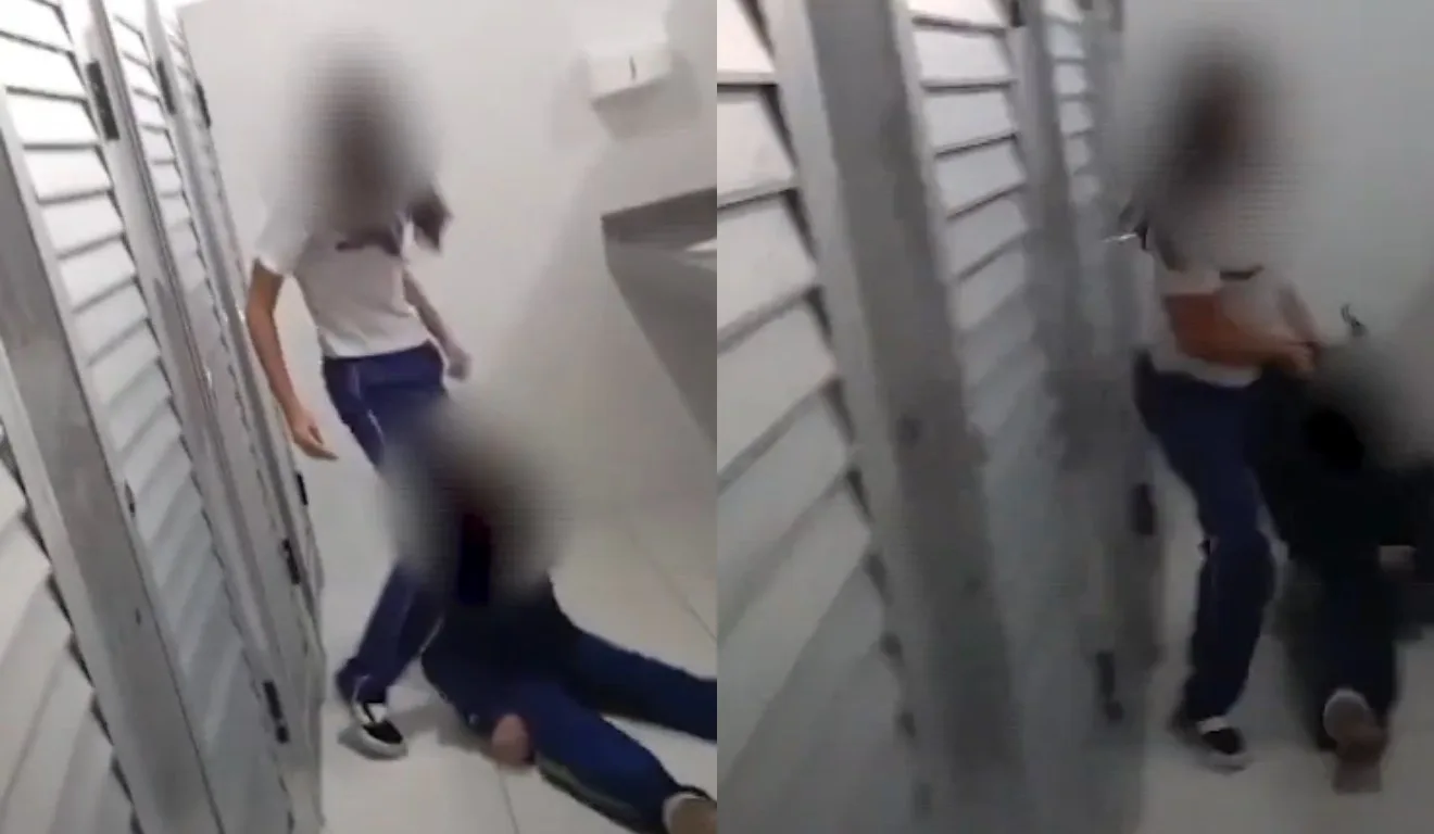 Ato de Violência em Colégio Cívico-Militar da RMC: Aluno Agredido Dentro do Banheiro