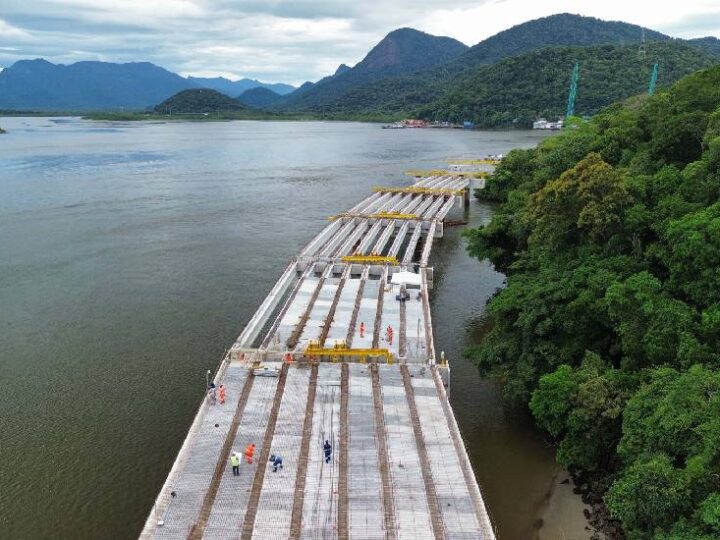 Ponte de Guaratuba Ganha Forma: Obra Atinge Marca de 50% e Transforma Litoral Paranaense