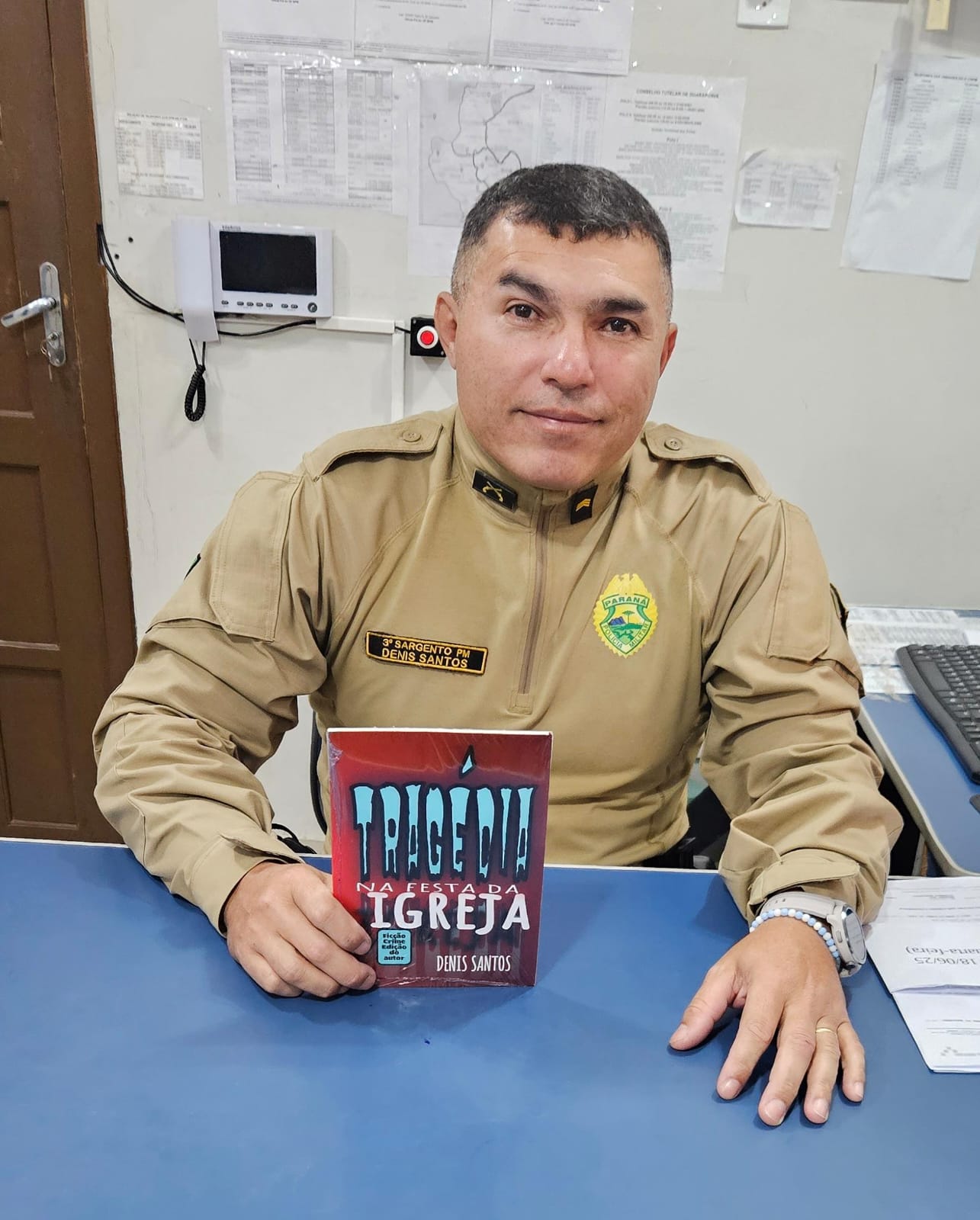 Sargento da PM de Guarapuava Transforma Experiência Policial em Conto Impactante