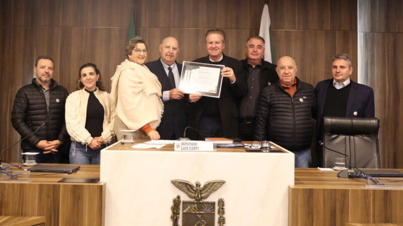 Legado de Pioneirismo: Assembleia Legislativa Honra Gilberto Bocchi