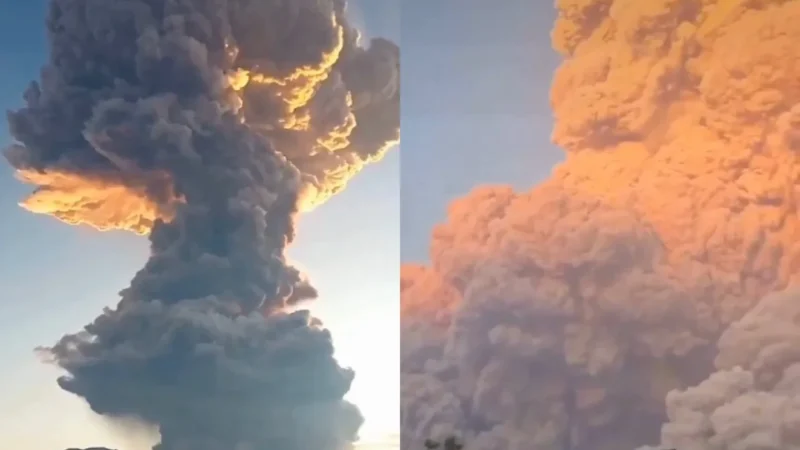 Indonésia em Alerta Máximo: Vulcão Lewotobi Laki-Laki Entra em Erupção e Ameaça Comunidades