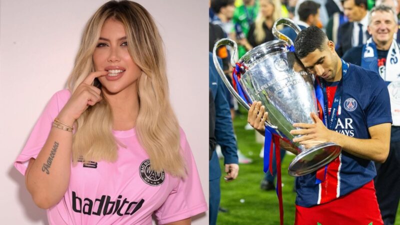 Wanda Nara e Hakimi: Amizade especial após título do PSG reacende rumores de romance
