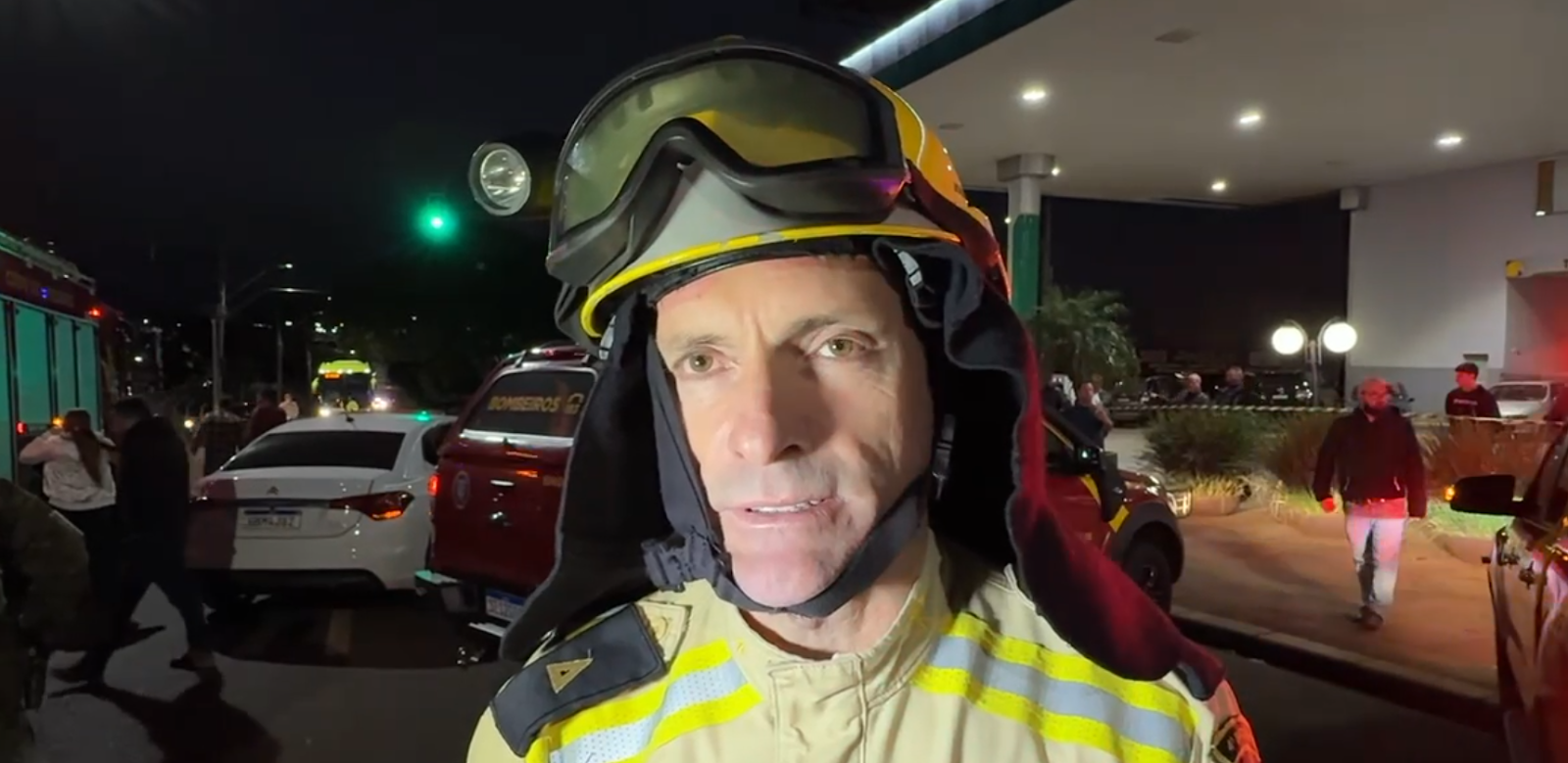 Subtenente do Corpo de Bombeiros comenta acidente com múltiplos veículos em Cascavel