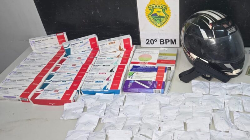 Ladrão de Ozempic é preso pela PM em Curitiba
