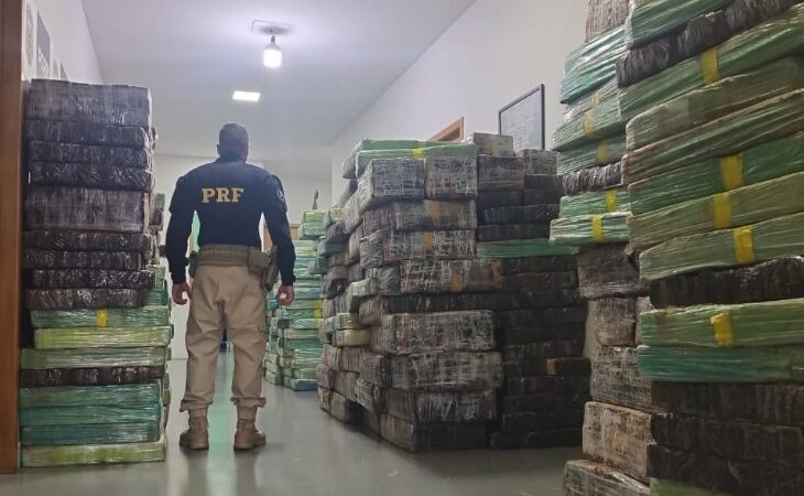 PRF apreende quase sete toneladas de maconha