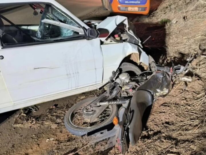 Motociclista morre em colisão frontal com carro na BR-369