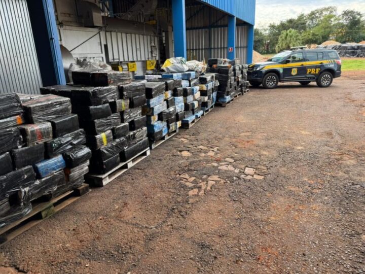 PRF apreende quase 7,5 toneladas de maconha e skunk escondidas em carga de soja