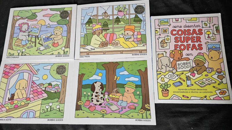 Bobbie Goods: O fenômeno dos livros de colorir que conquistou adultos e ajuda a aliviar o estresse