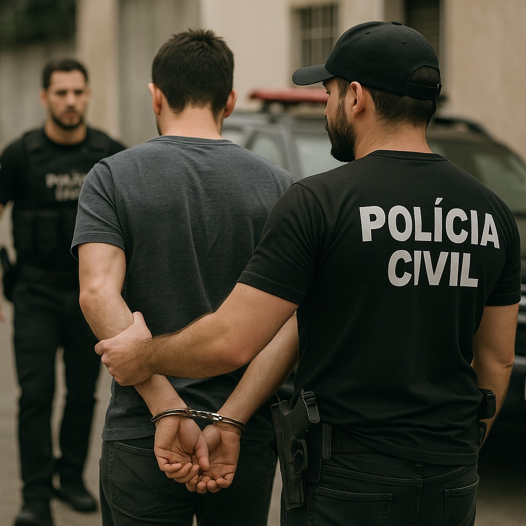Prisão de Condenado por Roubo e Porte Ilegal de Arma Traz Alívio à População