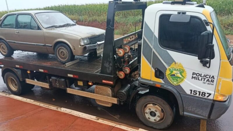 Adolescentes são detidos em Toledo com Chevette furtado