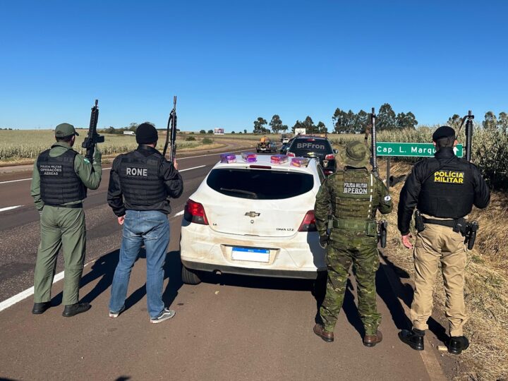Ação integrada da PM resulta na apreensão de cocaína e crack em Santa Tereza do Oeste