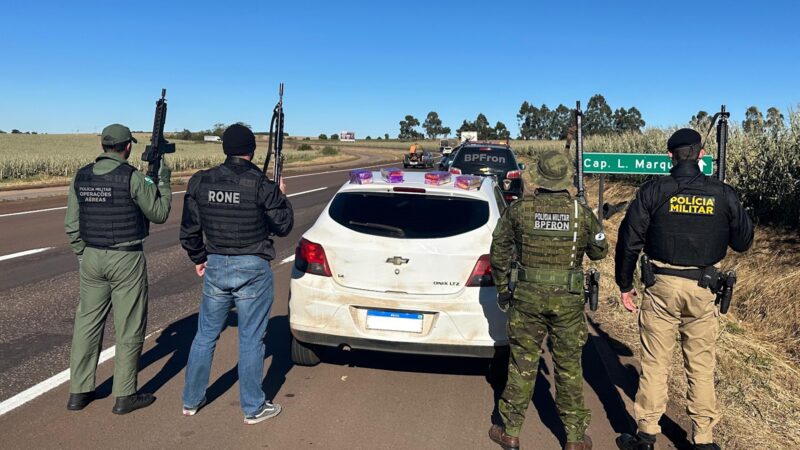Ação integrada da PM resulta na apreensão de cocaína e crack em Santa Tereza do Oeste