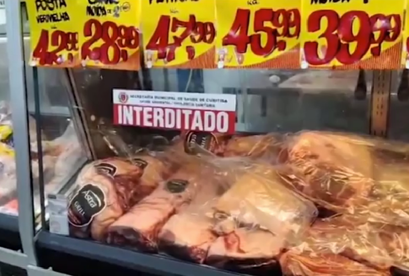 Açougue Clandestino em Curitiba Interditado por Venda de Carne Imprópria