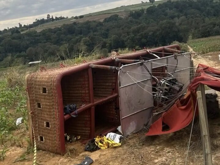 Queda de Balão Tripulado Deixa Morto e Piloto Preso em Capela do Alto