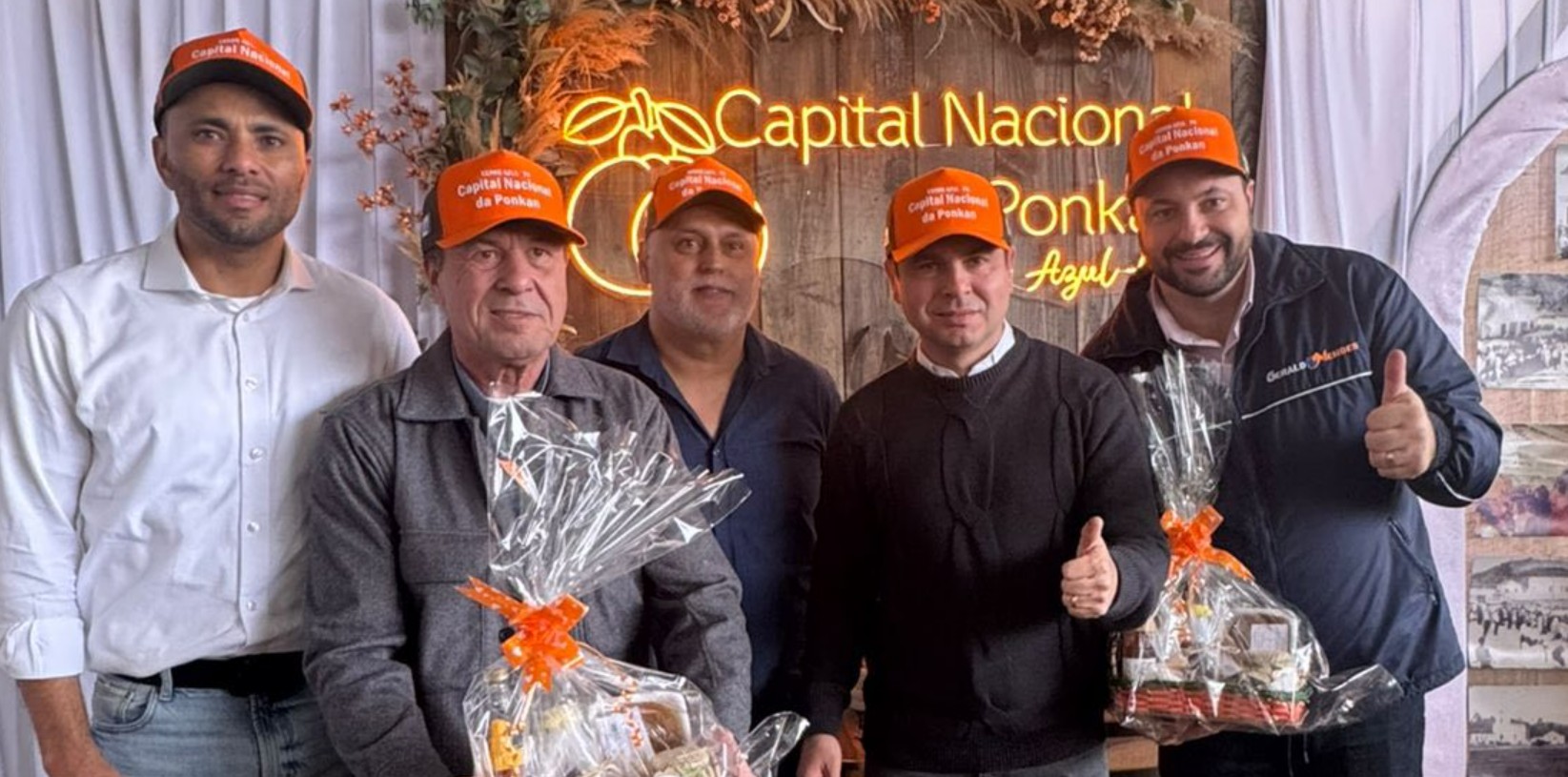 Deputado Geraldo Mendes participa da 57ª Festa da Ponkan que homenageou Alexandre Curi