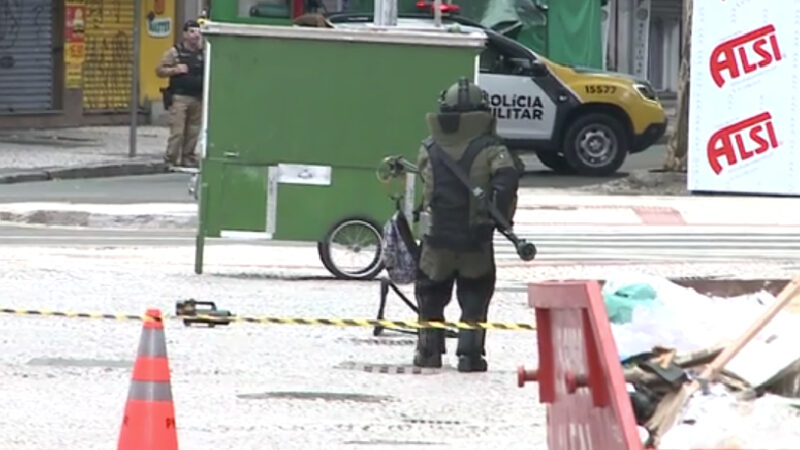 Alarme Falso: Esquadrão Antibombas Descarta Explosivos em Lotérica de Curitiba