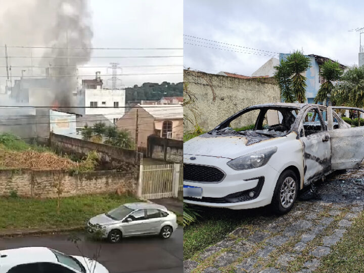 Curitiba: Filha Incendeia Casa e Carro da Mãe em Surto Violento