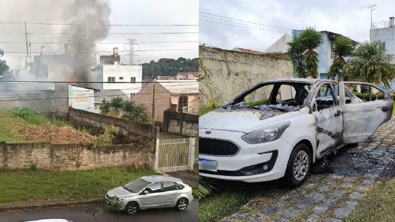Curitiba: Filha Incendeia Casa e Carro da Mãe em Surto Violento