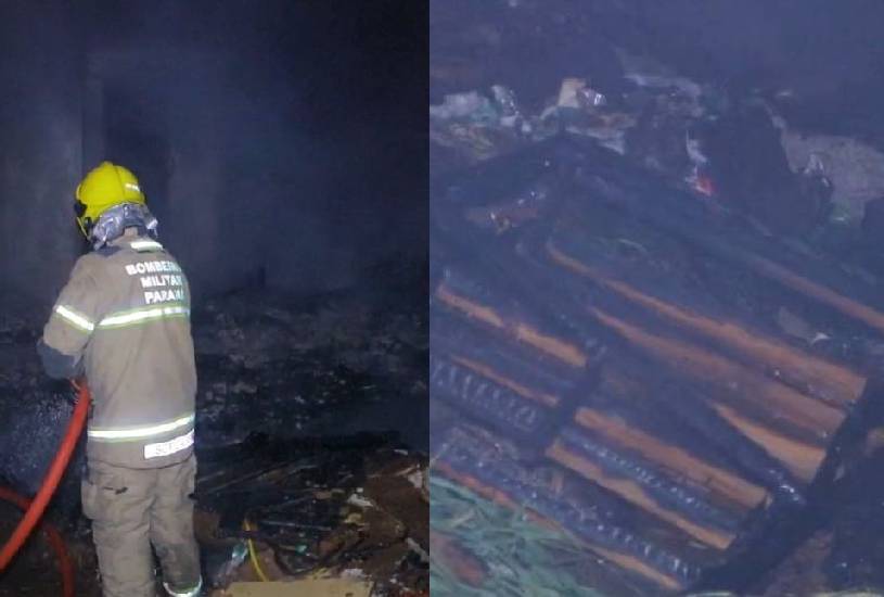 Tragédia em Ponta Grossa: Filho Incendeia Casa da Mãe Após Discussão