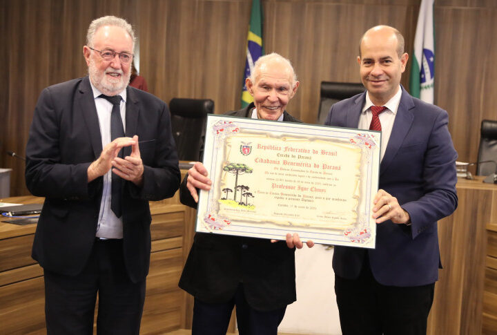 Paraná Honra Igor Chmyz: Arqueólogo Renomado Recebe Título de Cidadão Benemérito