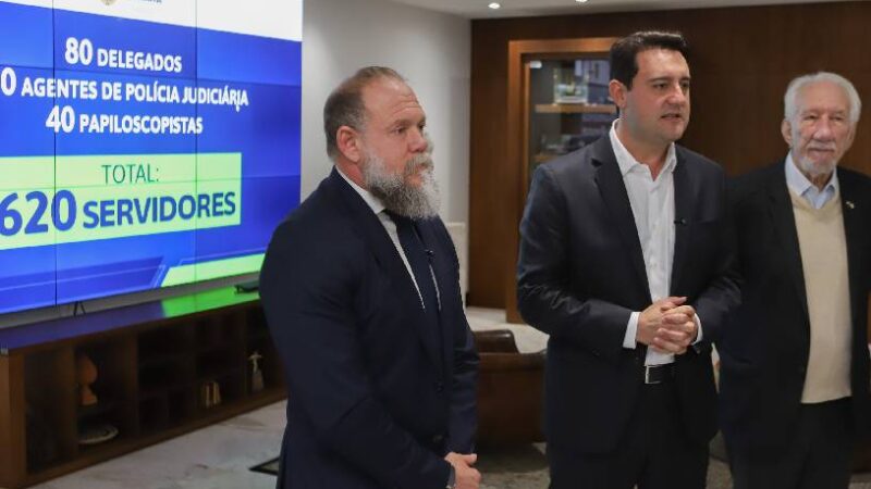 Reforço Histórico na Segurança do Paraná: Governo Convoca 620 Novos Policiais Civis