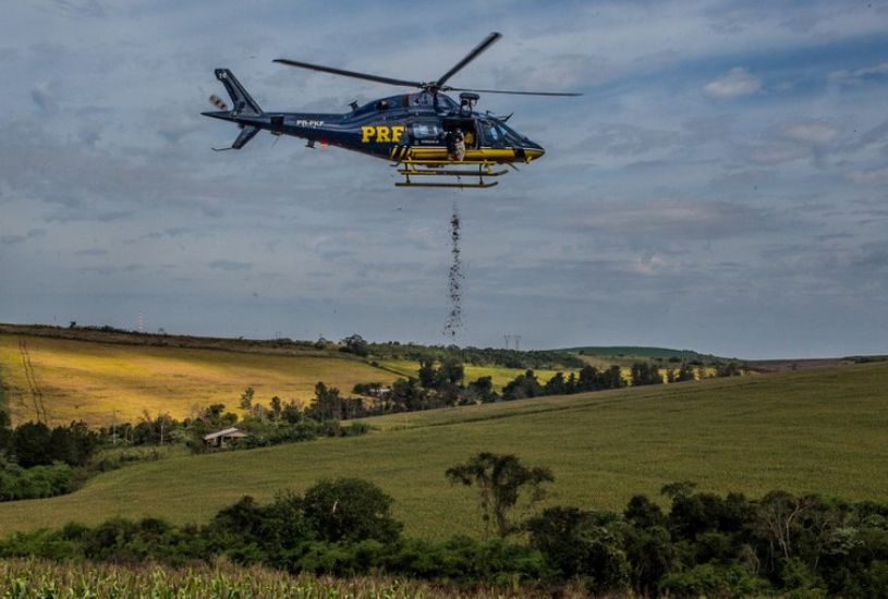 Paraná Acelera Reflorestamento da Mata Atlântica com Apoio Aéreo da PRF