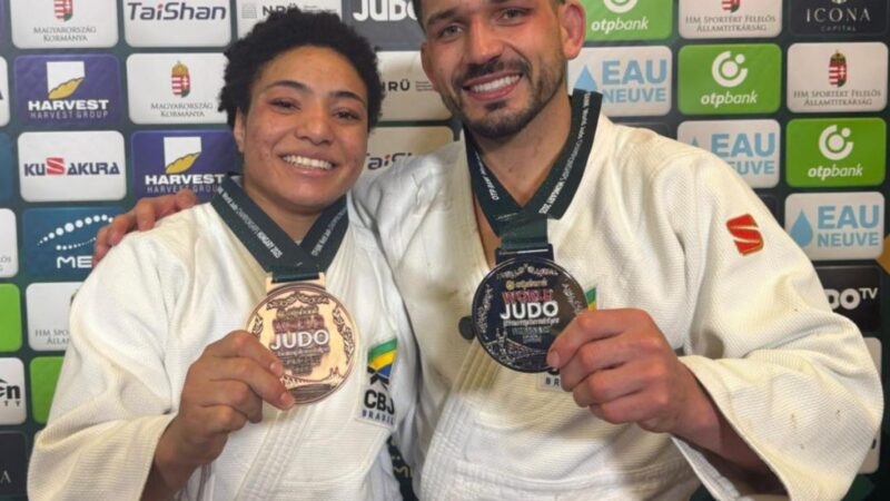 Judô Brasileiro Garante Duas Medalhas no Mundial, Mas Fica Sem Pódio por Equipes