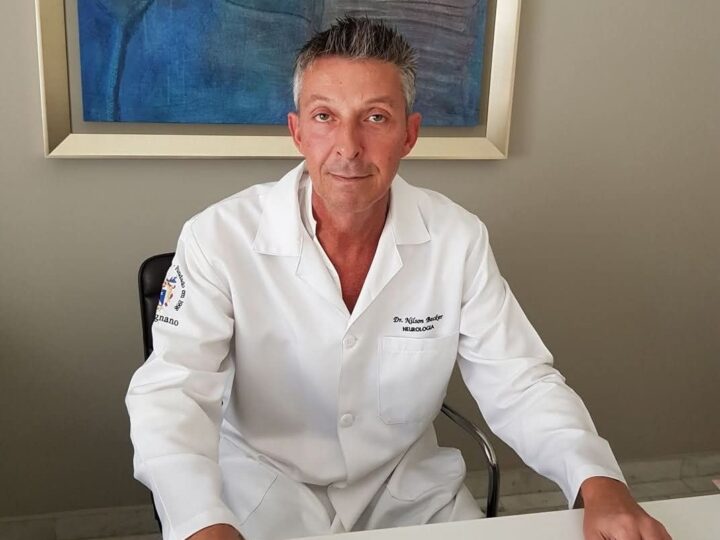 Nota de falecimento do Dr. Nilson Becker, 59 anos, em Curitiba