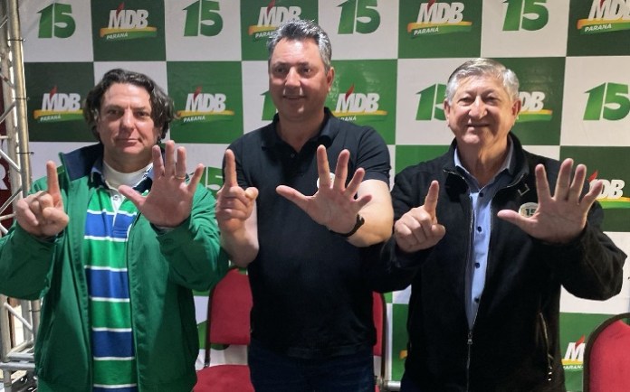 MDB elege chapa de consenso com Sergio Souza como presidente