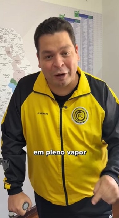 Gugu Bueno está de muleta