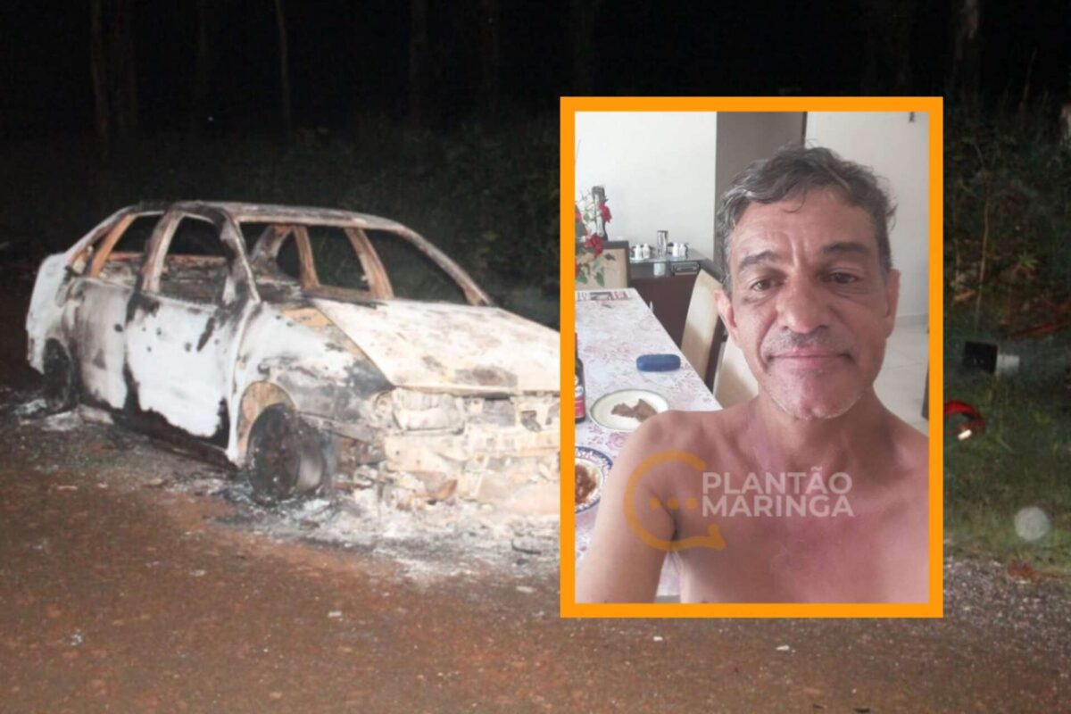 Suspeito de matar enfermeiro por herança e carbonizar corpo em carro em Maringá é preso em Curitiba