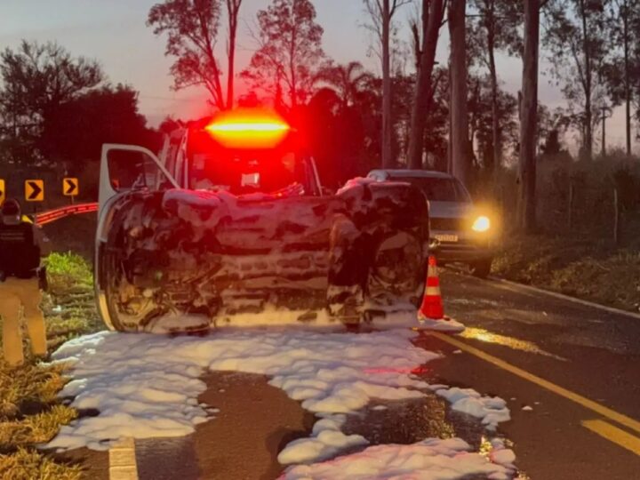 Motorista morre em grave acidente na PR-482, entre Tapira e Nova Olímpia