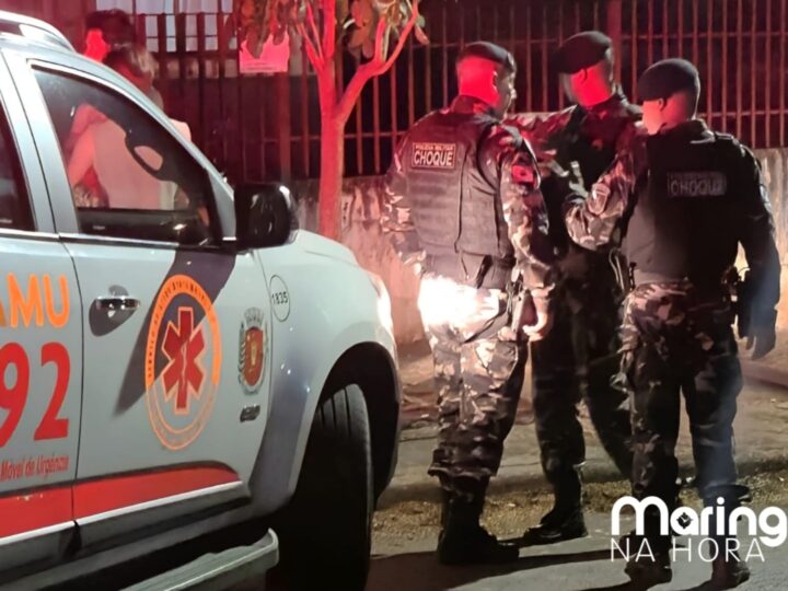 Jovem é morto a tiros dentro de casa em Maringá na frente da mãe